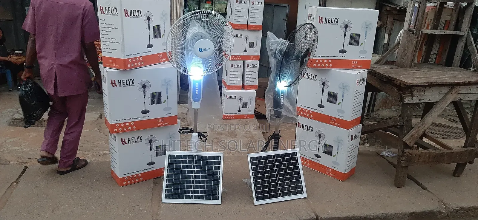Helyx Solar Fan