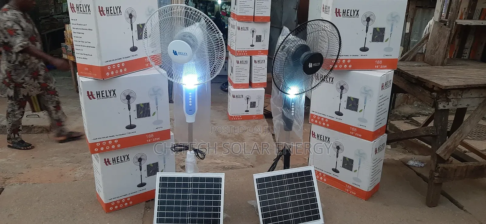 Helyx Solar Fan