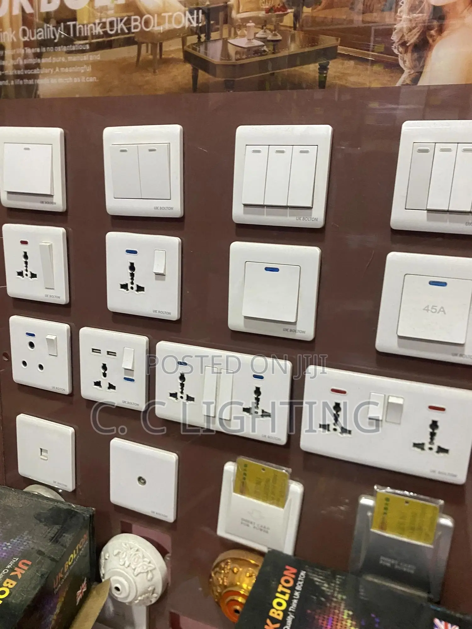 Switches and Socket White Body
