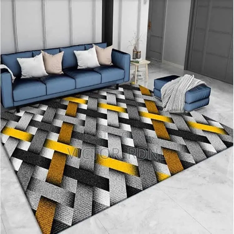 Rubber Center Rug