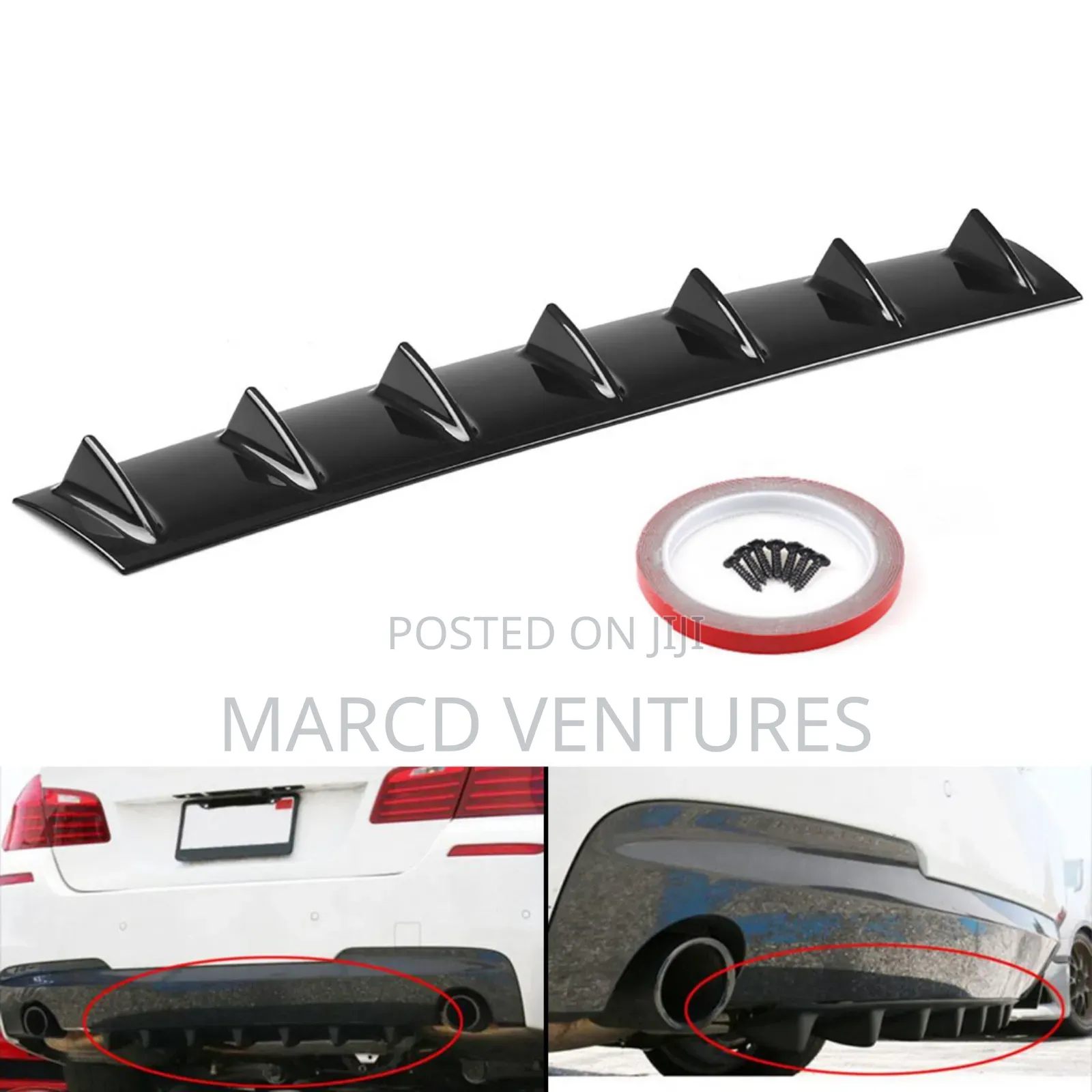 Universal Rear Bumper Hood Diffuser Modifications