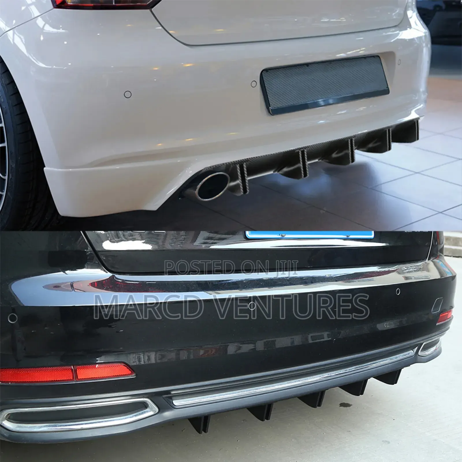 Universal Rear Bumper Hood Diffuser Modifications