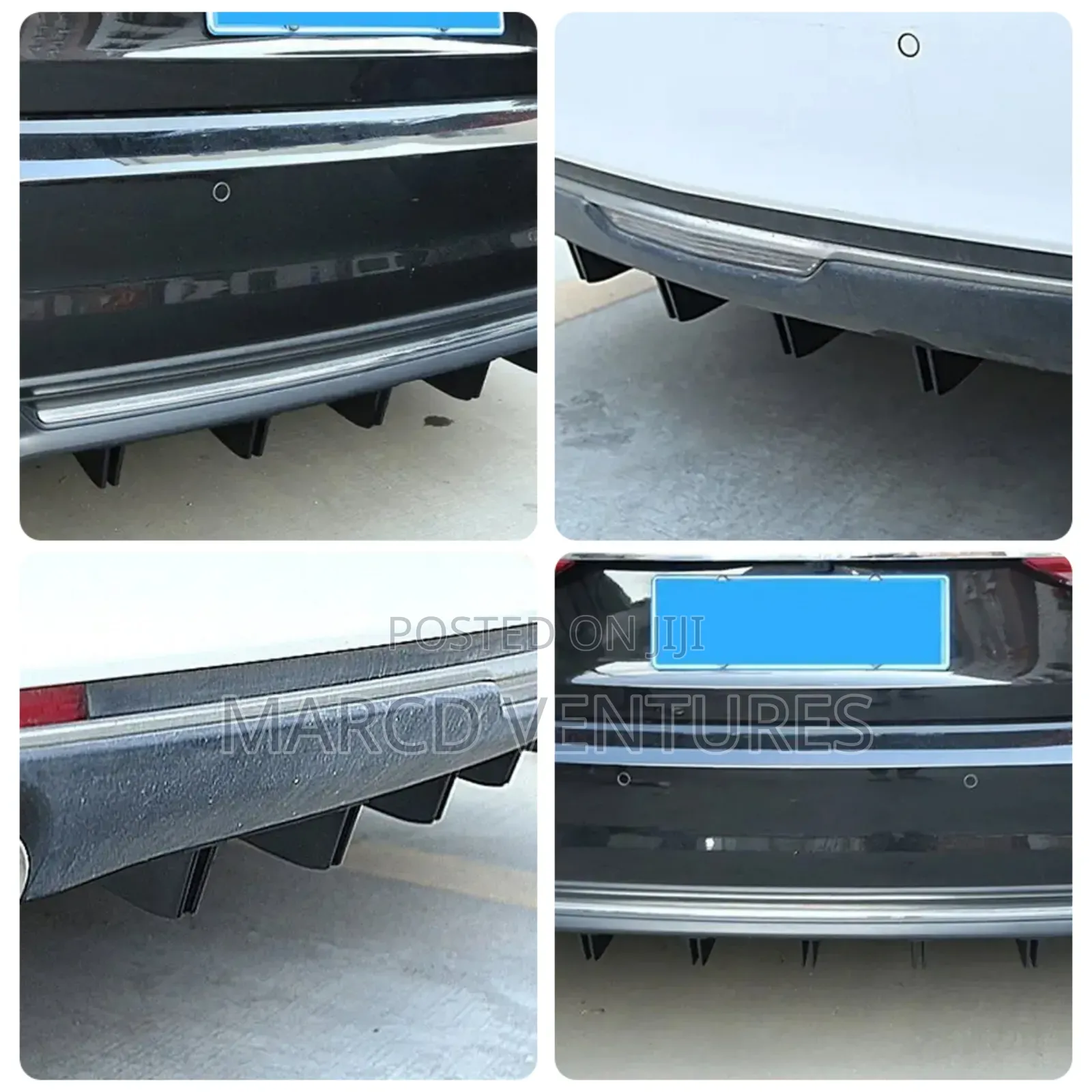 Universal Rear Bumper Hood Diffuser Modifications