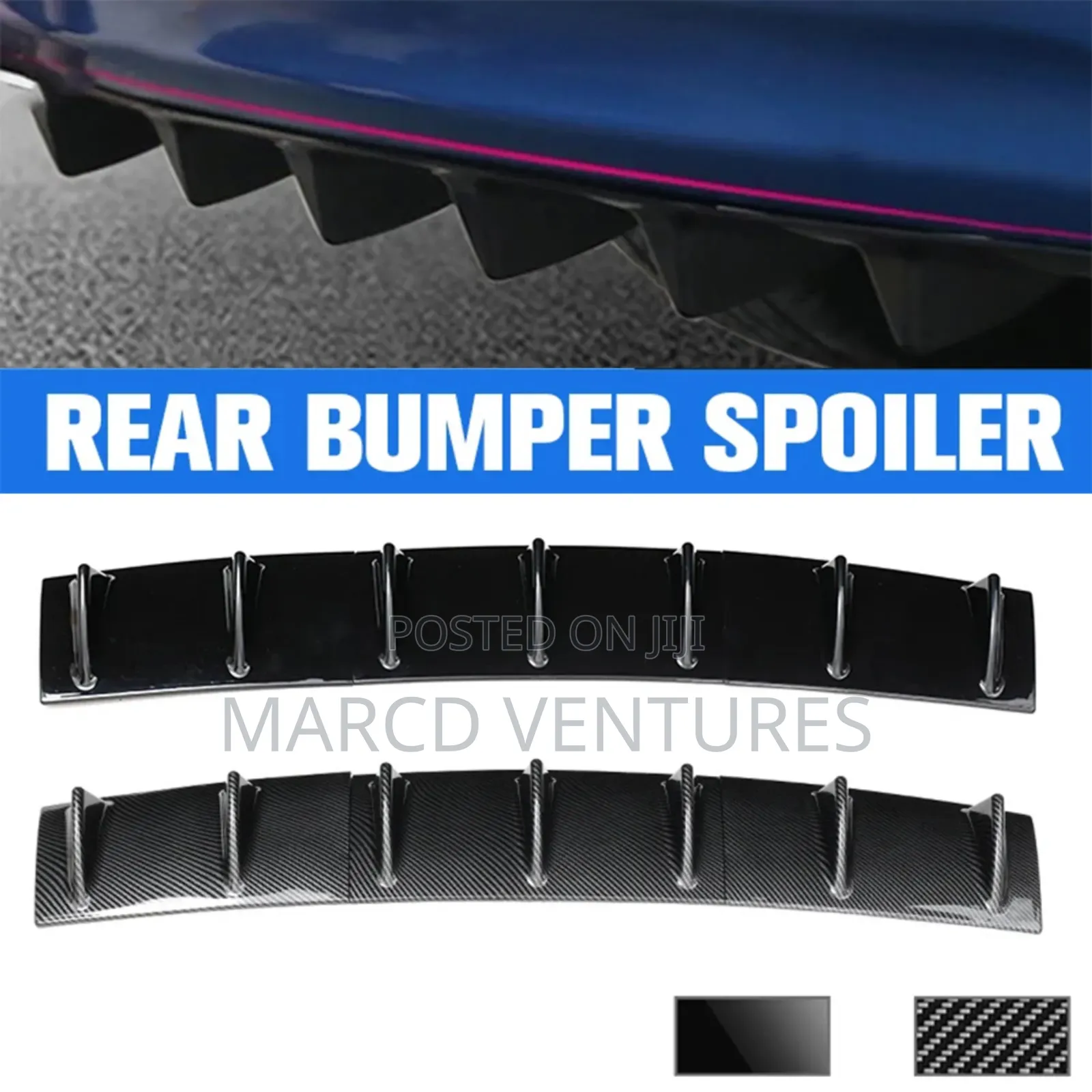 Universal Rear Bumper Hood Diffuser Modifications