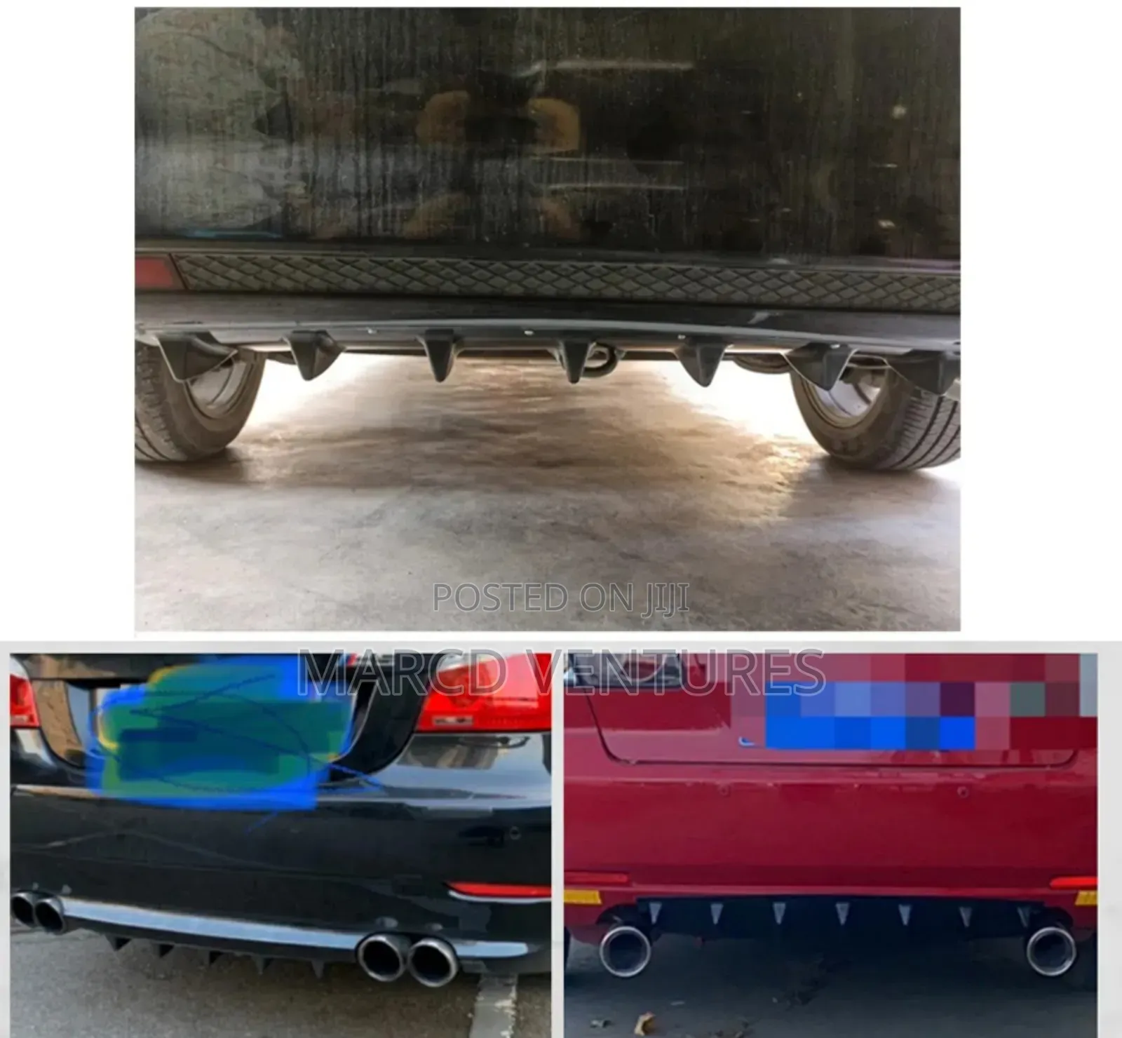 Universal Rear Bumper Hood Diffuser Modifications