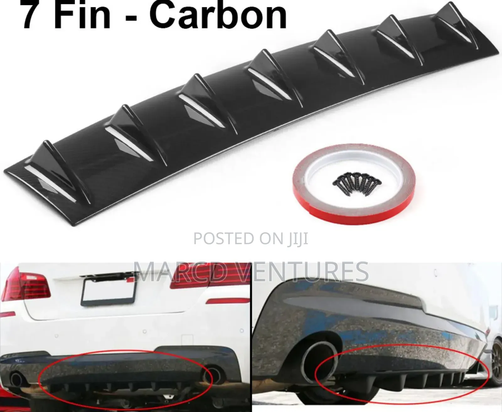 Universal Rear Bumper Hood Diffuser Modifications