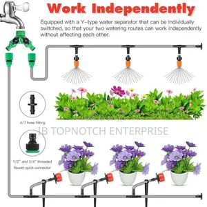 Automatic 30m Patio Lawn Garden Irrigation Kit