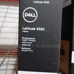 New Laptop Dell Latitude 5330 16GB Intel Core i7 SSD 512GB