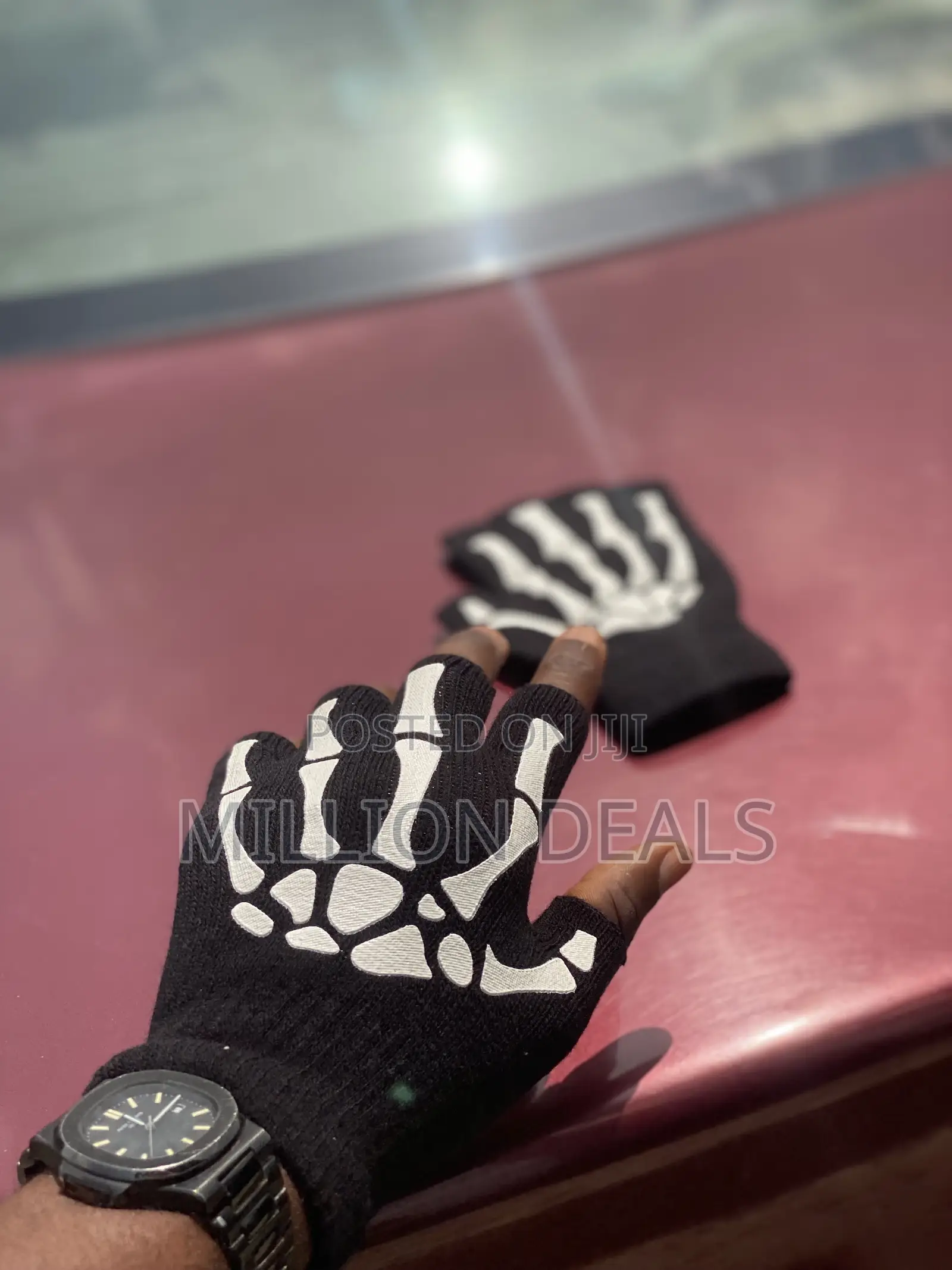 Led Inspires Luxury Punk Gloves