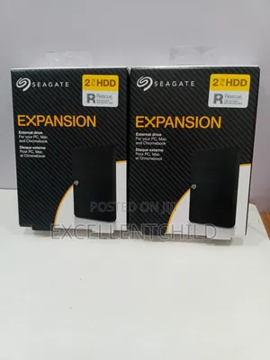 2tb Seagate Expansion External HDD