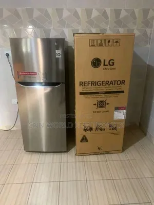 New LG Smart Inverter 260L Double Door Fridge Fast Cooling