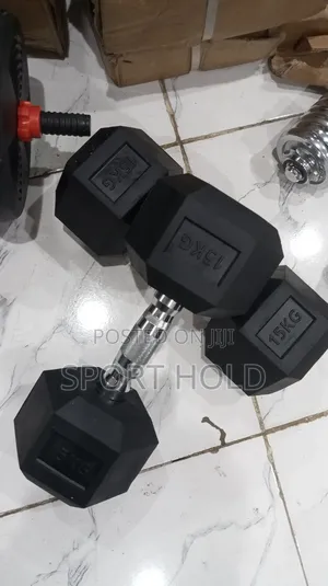 A Pair of 15kg Dumbell