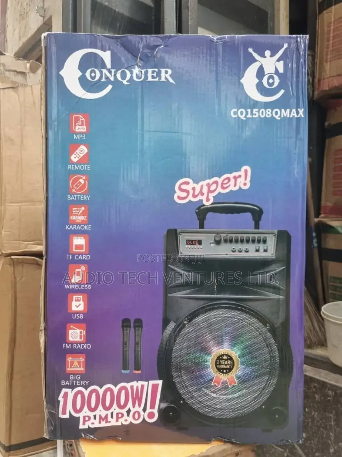 Conquer Pa System Cq1508max