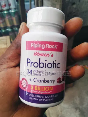 Piping Rock Women's Probiotic + Cranberry 5 Billion