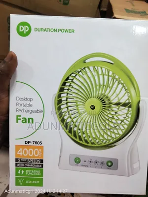 DP Desktop Rechargable Fan