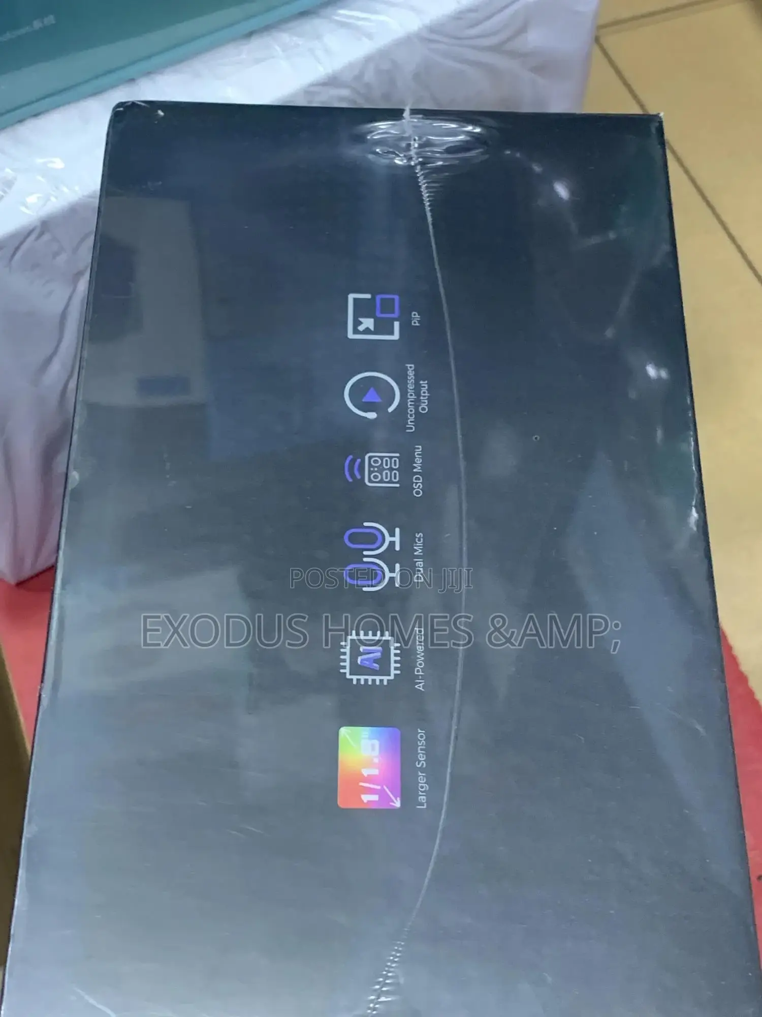 Nexigo Iris, AI Webcam With 1/1.8" Sony_sensor, Onboard