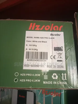 Hz Solar Inverter 6.2kva. 48V . With Warranty.