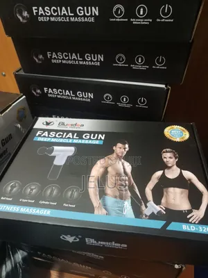 Blueidea Facial Gun Massager, Iron Head