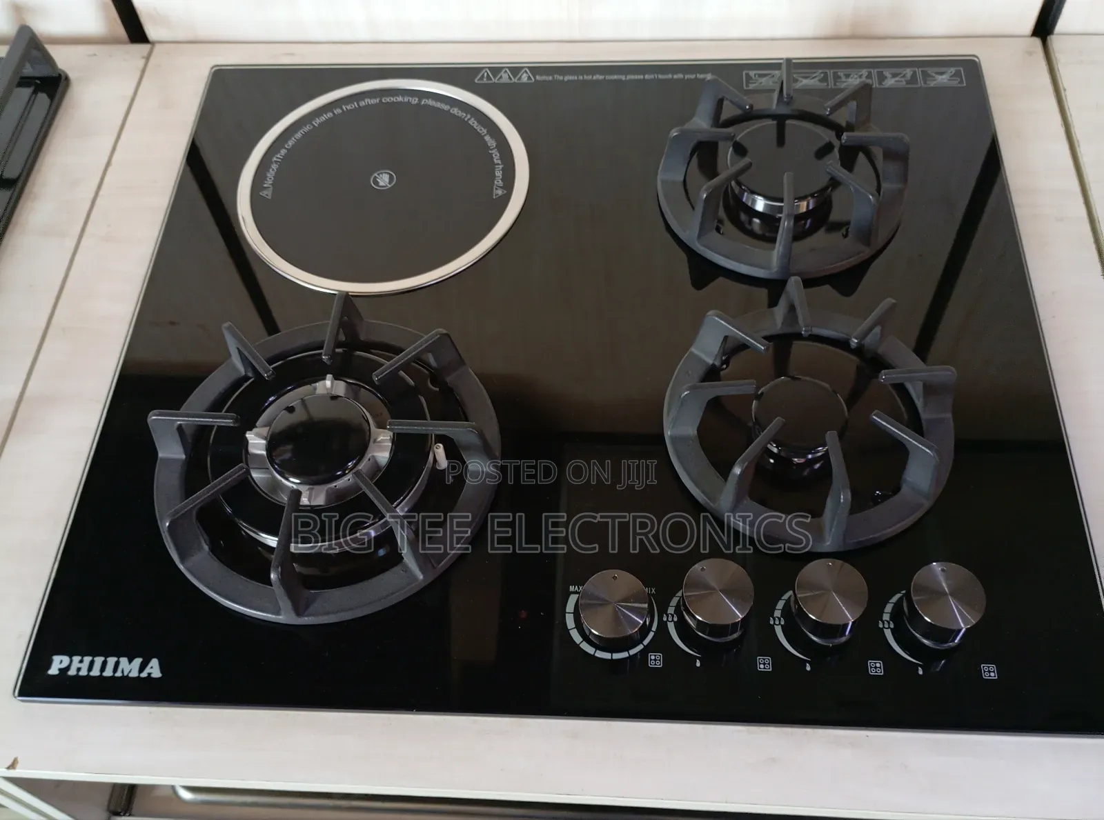 Phiima Cabinet 3gas 1electric Cooker