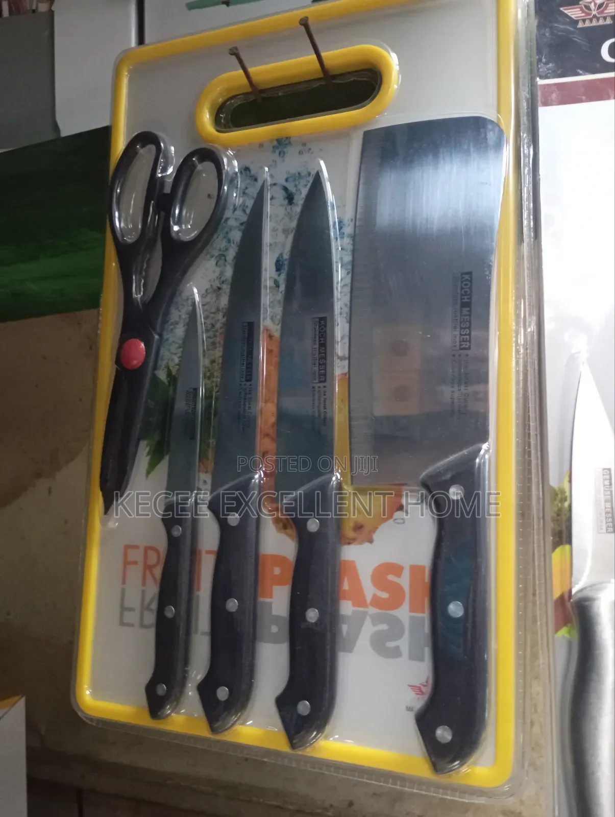 Knife Set With Butcher