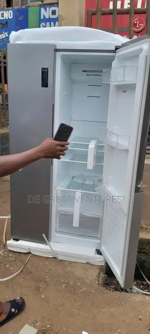Brand New Hisense Side-Side 514L Refrigerator>>External>>