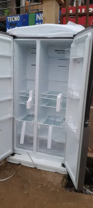 Brand New Hisense Side-Side 514L Refrigerator>>External>>