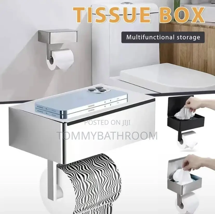 Tissue Holder With Wipes Box