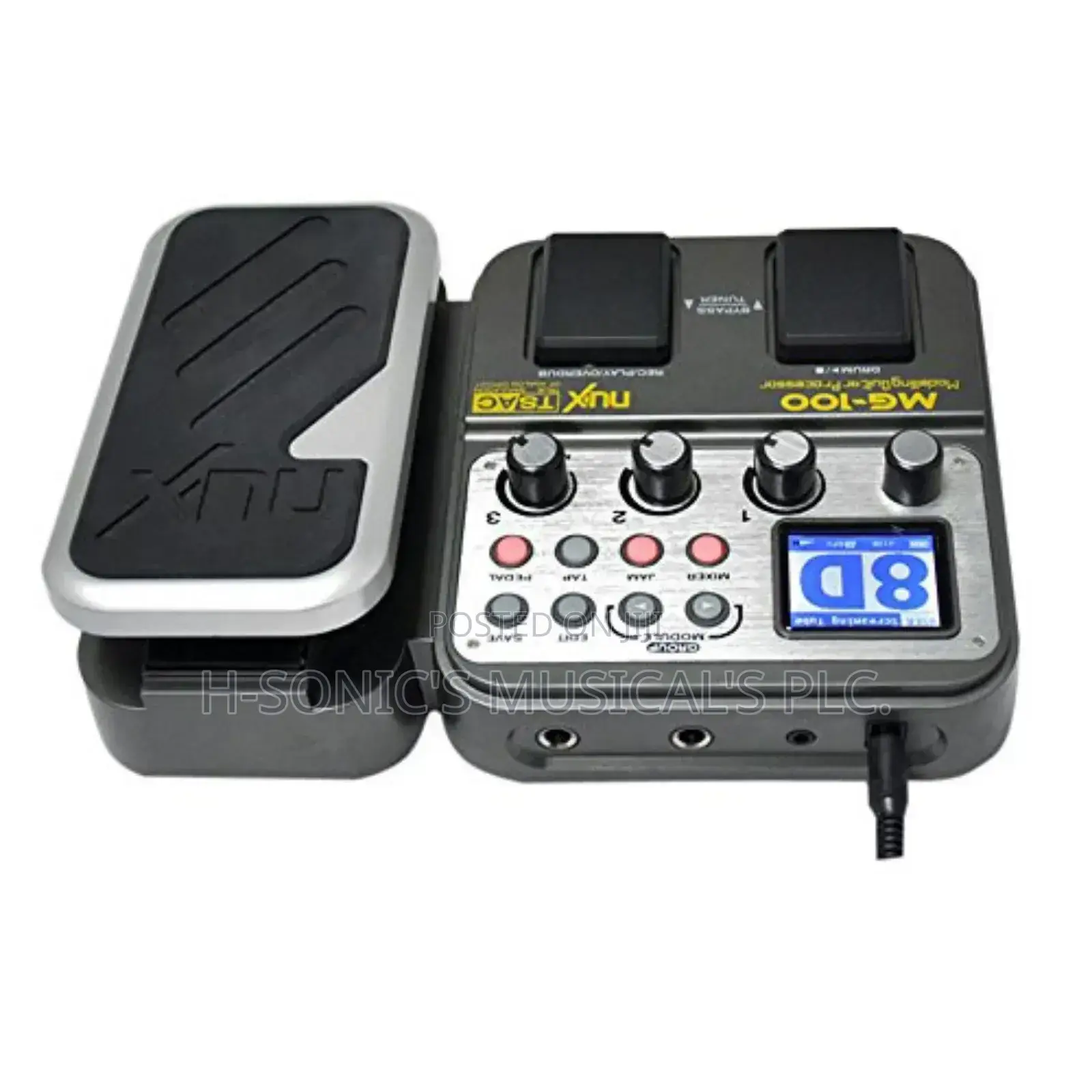Nux MG - 100 Modeling Guitar Processor Effect Pedal
