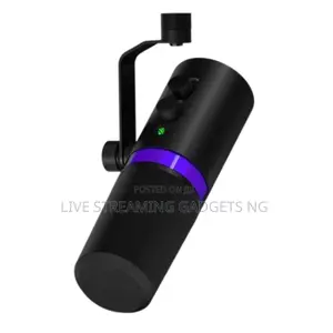 Muse Nv7 Podcast Microphone With RGB and Stand