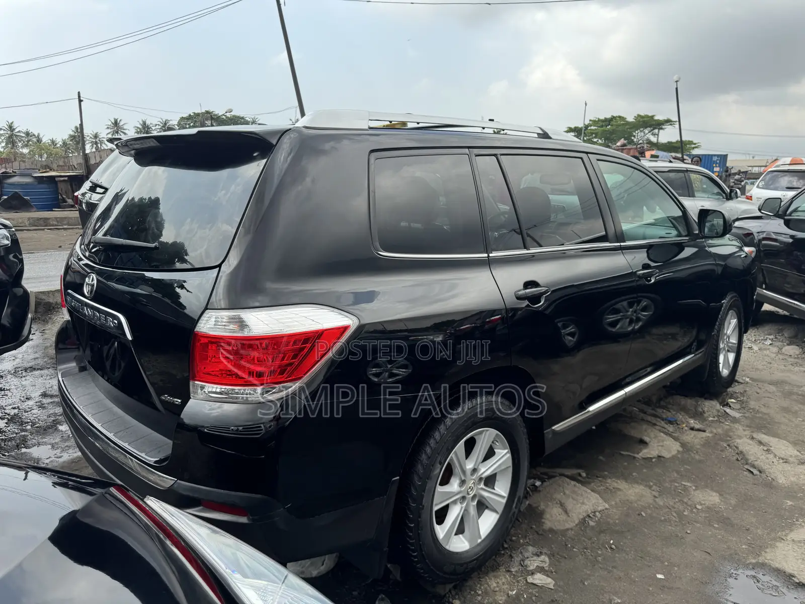 Toyota Highlander Limited 2012 Black