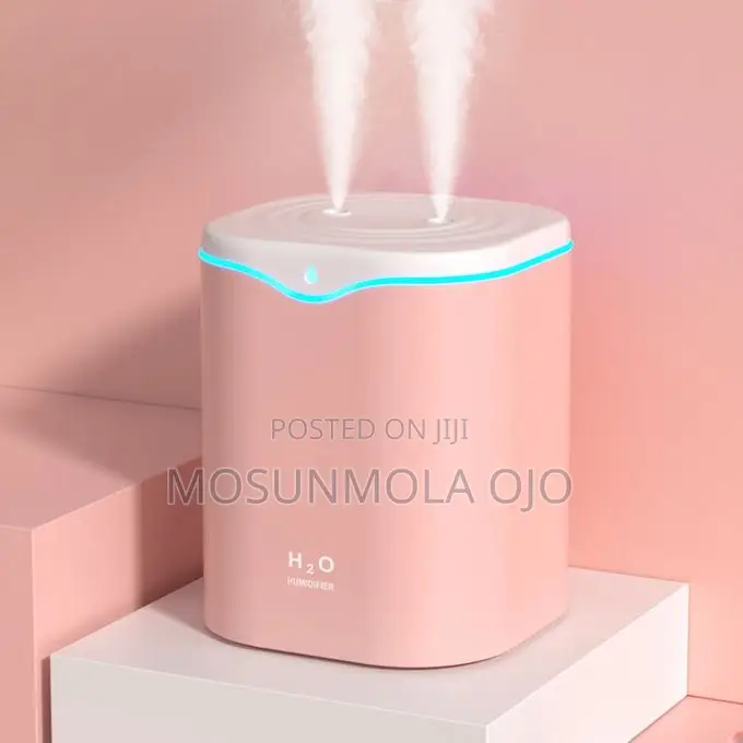 2L Double Spray Humidifiers LED Light