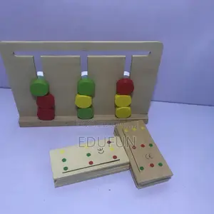 Mobile 3 Educational Cognitive Wooden Game