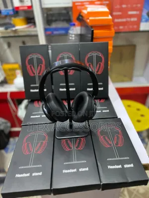 Desktop Headphone Stand/Headset Holder With Phone Holder