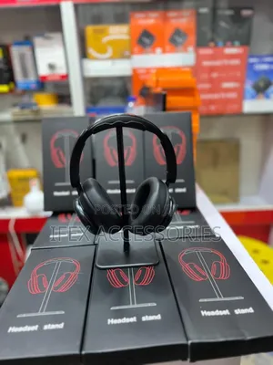 Desktop Headphone Stand/Headset Holder With Phone Holder