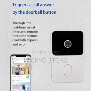Wireless Doorbell Wifi Video Intercom for Home Security