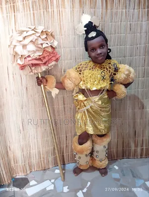 Calabar/Efik Costume for Rental.