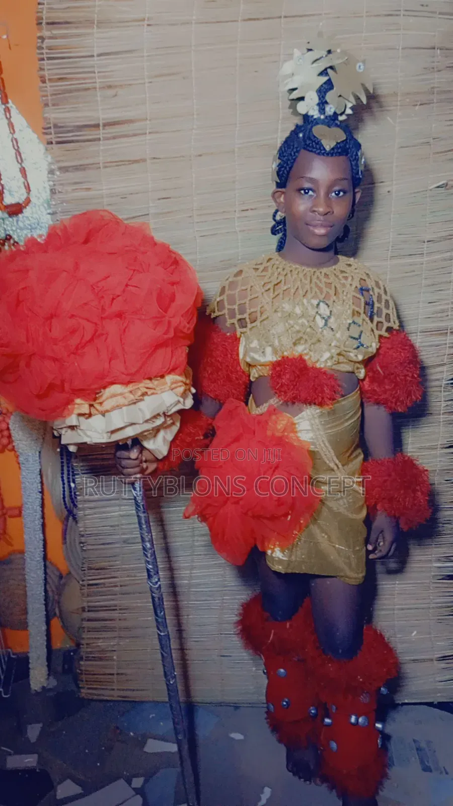 Calabar/Efik Costume for Rental.