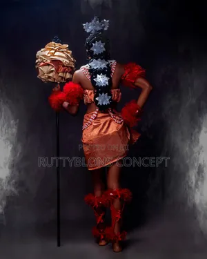 Calabar/Efik Costume for Rental.