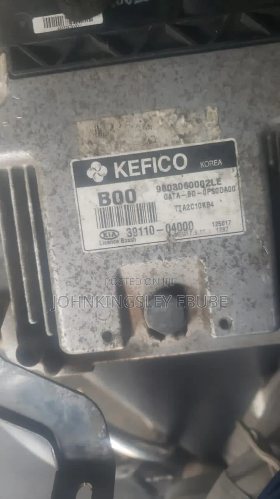 Kia Picanto 2012 Brainbox B00