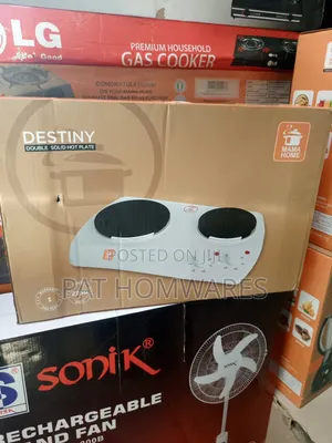 Destiny Double Solid Hot Plate 2250W Cooker