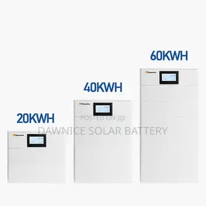 Dawnice High Voltage 614.4V 60kwh Stacked Solar Battery