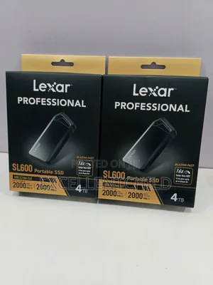 Lexar 4TB SL600 Portable SSD Up to 2000mb/S Read Write Speed