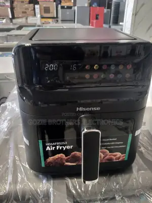 HISENSE AIR FRYER 6.7 Liters Black Color