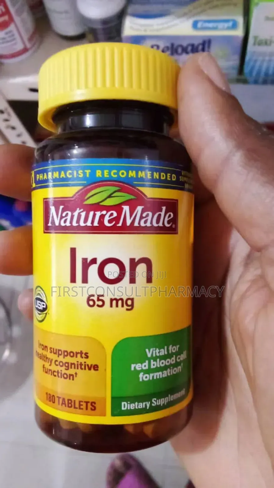 Nature Made Iron 65mg X 180