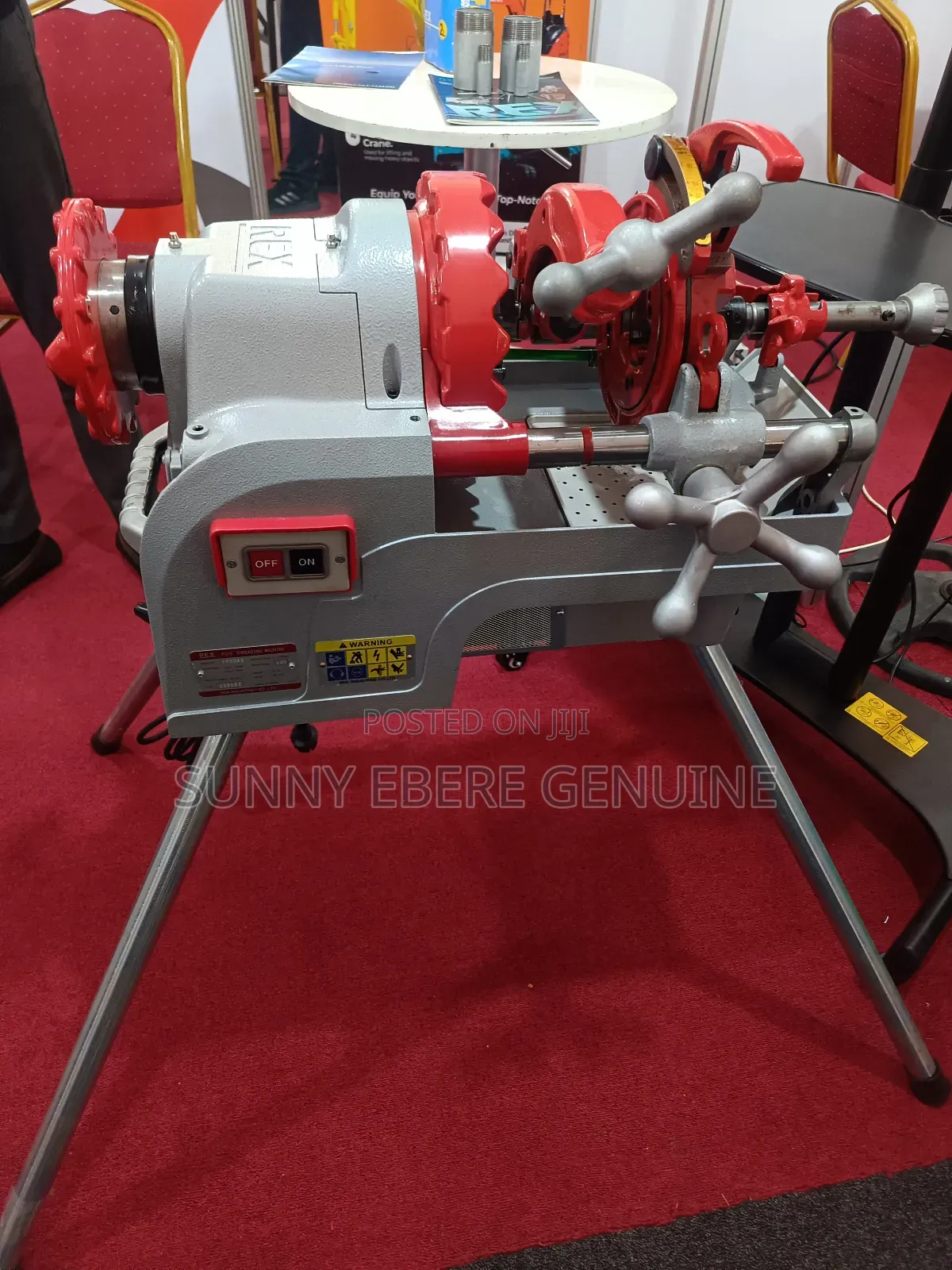 Pipe Threading Machine, Rex Pipe Threader