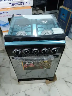 Nexus 3+1 Nx-5055bc Auto Ignition Gas Cooker (Silver Handle)