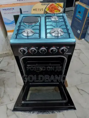 Nexus 3+1 Nx-5055bc Auto Ignition Gas Cooker (Silver Handle)
