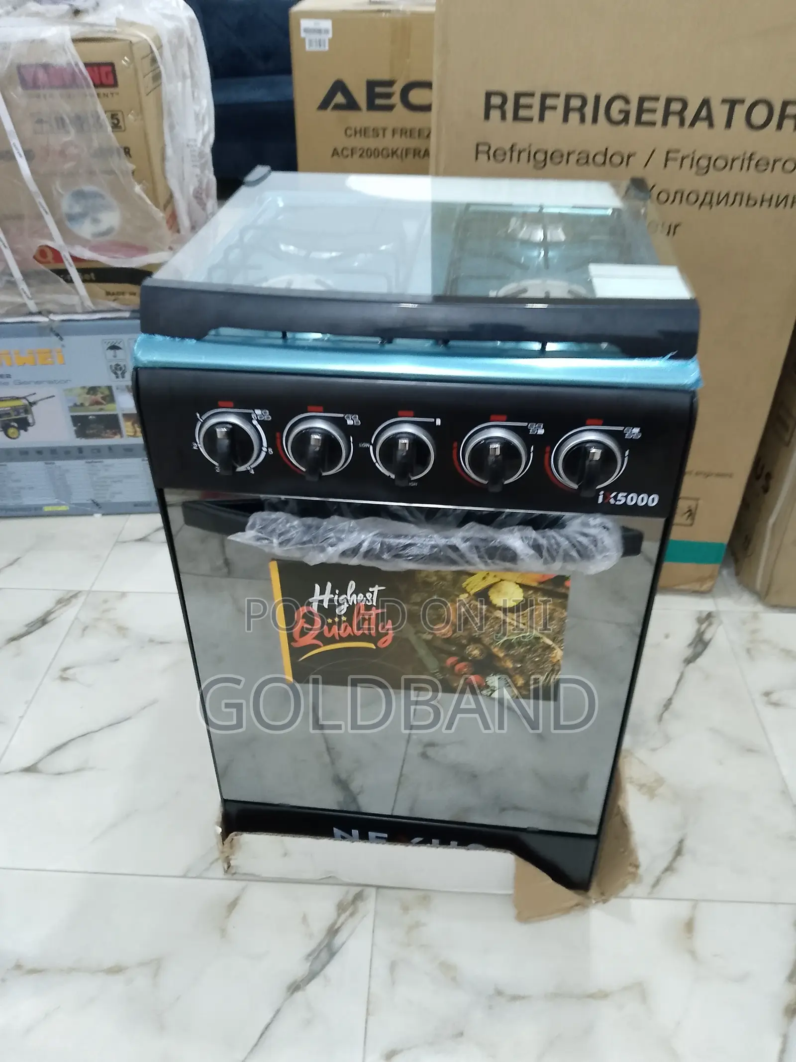 Nexus 3+1 Auto Ignition Gas Cooker (Baking, Heating Cooking)