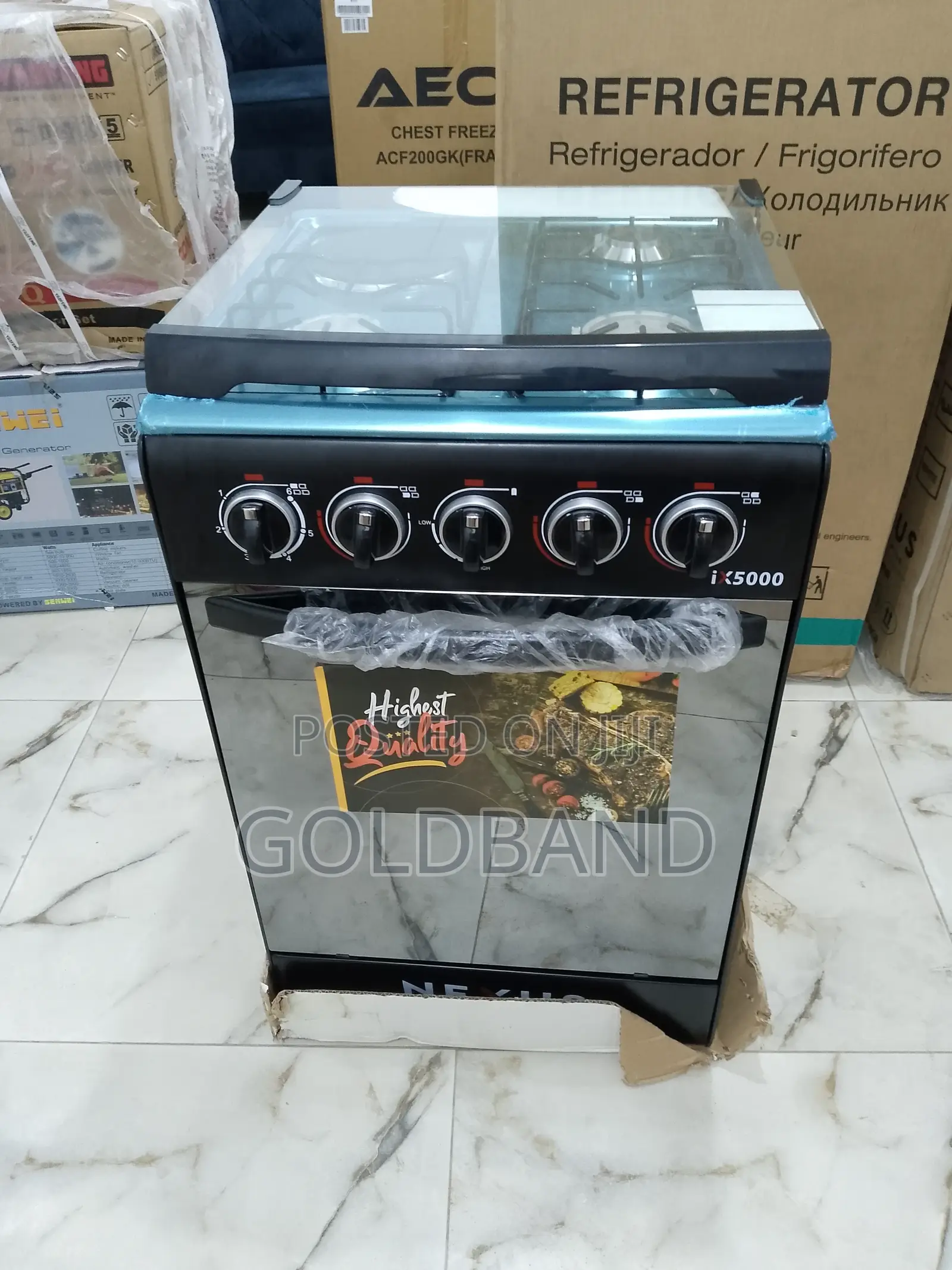 Nexus 3+1 Nx-5055bc Auto Ignition Multi-Function Gas Cooker
