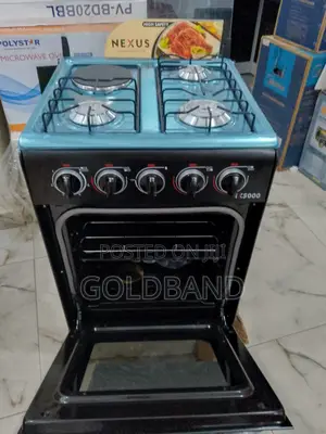 Nexus 3+1 Nx-5055bc Auto Ignition Gas Cooker (Meal Made Easy